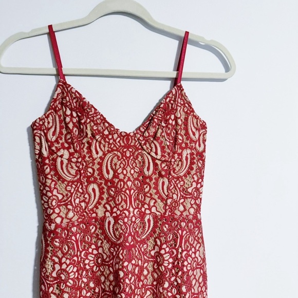 For Love and Lemons - Floral Lace Mini Dress - Picture 3 of 5